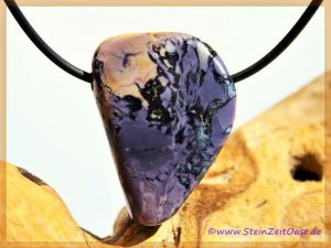 Fluorit-Opal (Tiffany Stone) Schmuckstein gebohrt