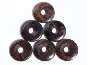 Granat rot Almandin Donut Donuts 30 mm 40 mm